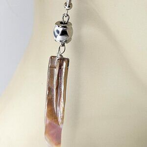 Shell Rectangular Earrings
